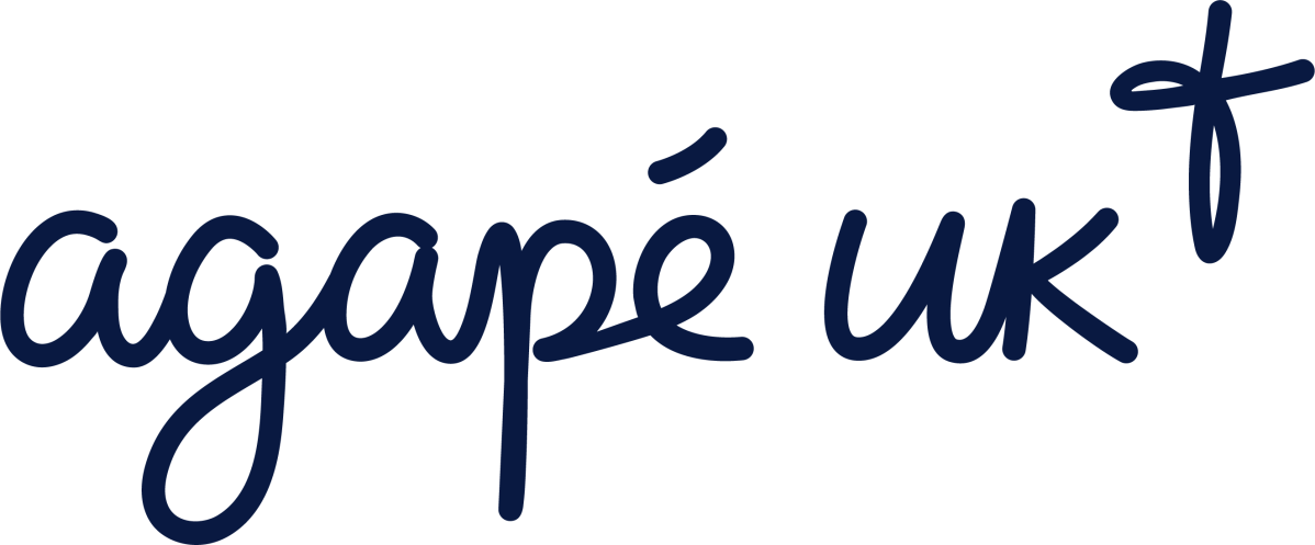 Agape UK Logo Navy
