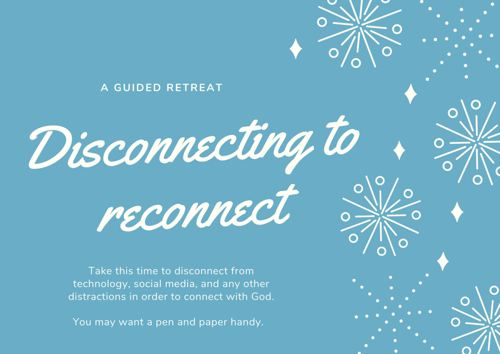 Disconnect to reconnect